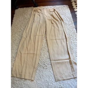 Women's Banana Republic Beige Wide Leg Pants Size 4